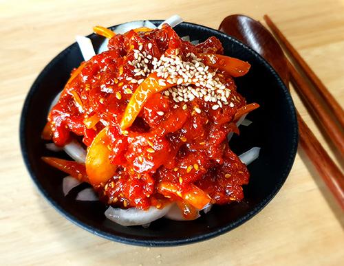 육회 한 접시